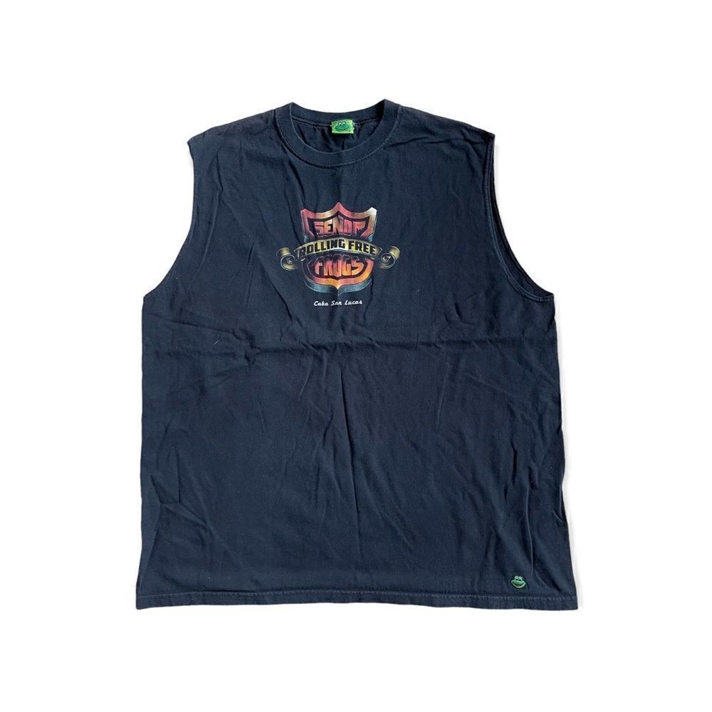 Senor Frogs sleeveless shirt 